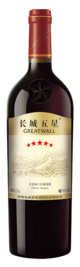 Greatwall, Five Star Cabernet Sauvignon, Huailai, Hebei, China, 2016